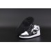 Nike Air Jordan Retro 1 Mid Lase Black White Grey Nike Air Jordan Retro 1 Mid Lase Black White Grey