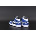 Nike Air Jordan Retro 1 Mid Laser Blue White Black Nike Air Jordan Retro 1 Mid Laser Blue White Black