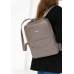 Міський рюкзак на блискавці бежевий Міський рюкзак на блискавці бежевий