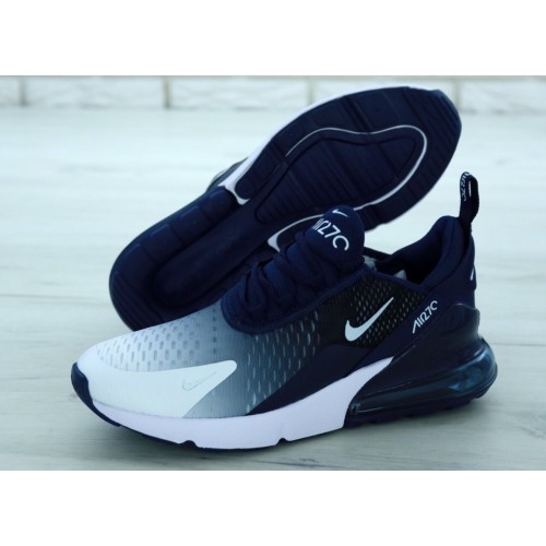 Кроссовки Nike Air Max 270 синие с белым