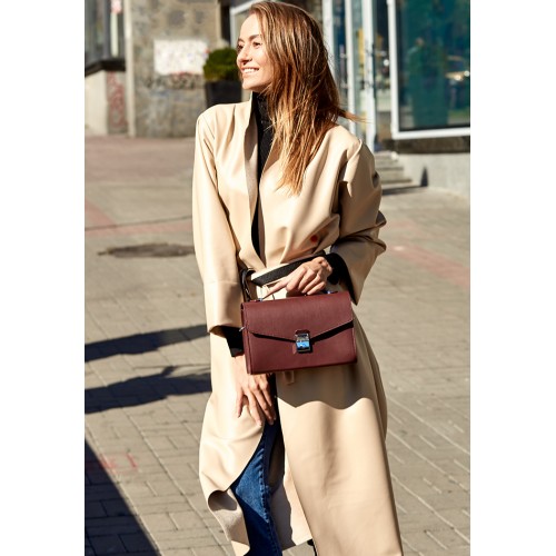 Сумка cross-body LOLA бордова Сумка cross-body LOLA бордова