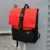 Рюкзак Roll Top Black-Red