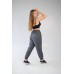 Спортивні штани OVERSIZE жіночі сірі Hi mate