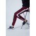 Бордовые спортивные штаны Бордовые спортивные штаны