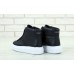Кроссовки Alexander McQueen High-Tops Leather black Кроссовки Alexander McQueen High-Tops Leather black