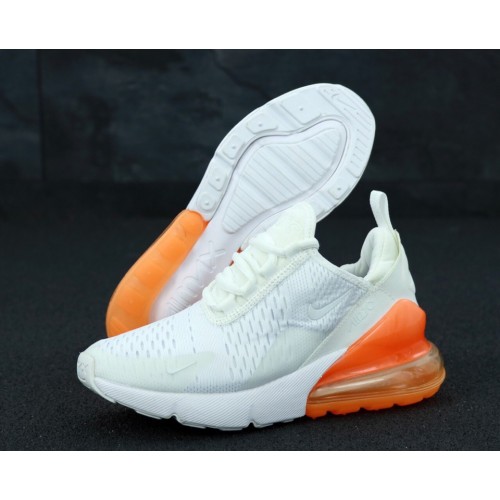 Кроссовки Nike Air Max 270 White Orange