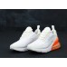 Кроссовки Nike Air Max 270 White Orange