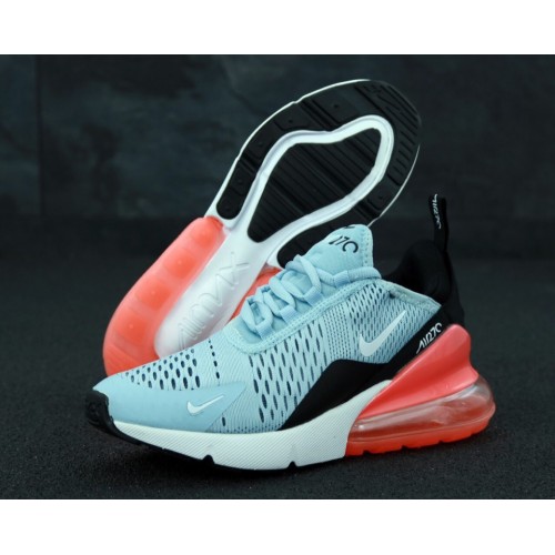 Кроссовки Nike Air Max 270 womens black and blue Кроссовки Nike Air Max 270 womens black and blue
