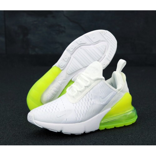 Женские кроссовки Nike Air Max 270 White lemon Женские кроссовки Nike Air Max 270 White lemon