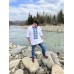 Футболка Вишиванка оверсайз Герб України Hi mate