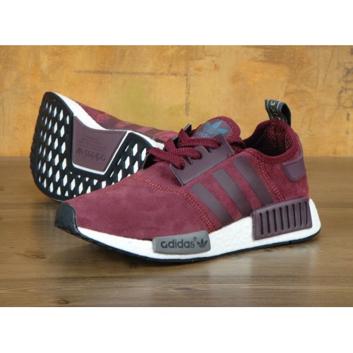 Кроссовки Adidas Nmd Burgundy Кроссовки Adidas Nmd Burgundy