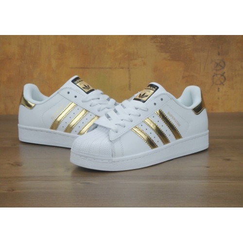Кроссовки Adidas Superstar Gold White Кроссовки Adidas Superstar Gold White