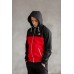 Мужская спортивная ветровка Black/Red