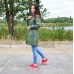 Женская куртка на осень хаки Женская куртка на осень хаки