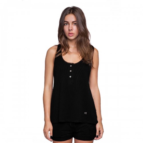 Майка Ribbed Black Tank Майка Ribbed Black Tank